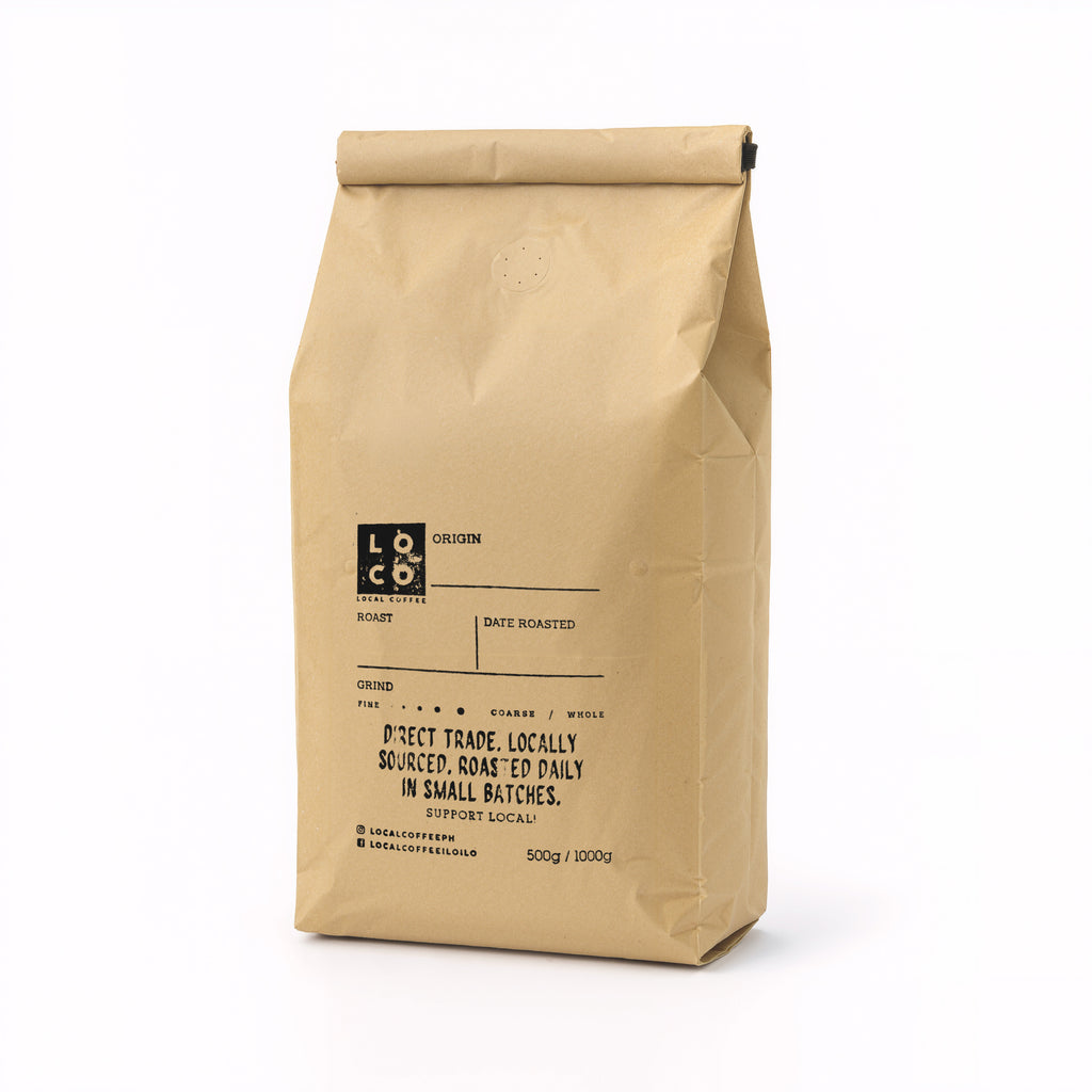 LoCo Local Coffee – Iloilo Native Roasted Coffee Beans | 100% Philippine Robusta | 1kg