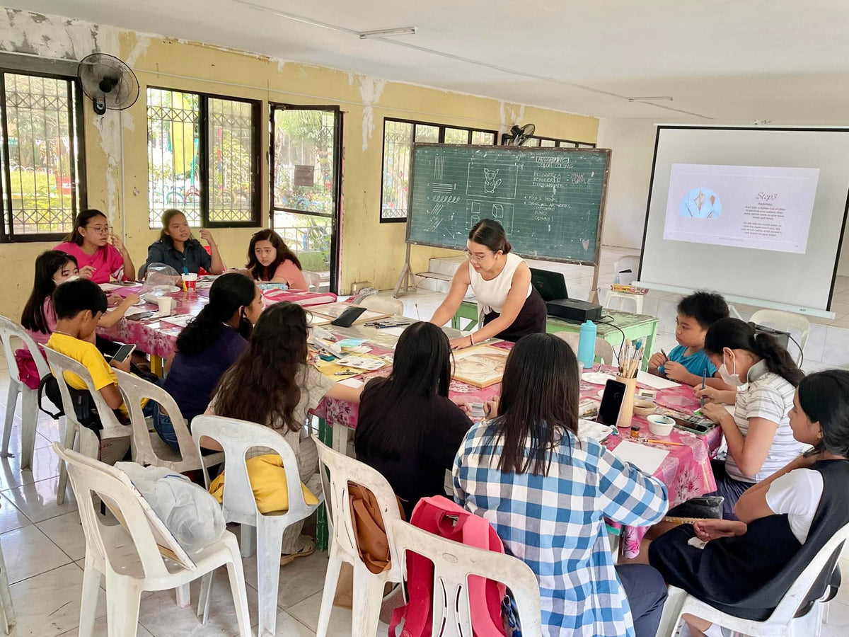 Coffee Painting Workshop