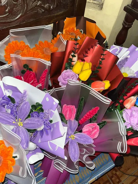 Handicraft Flower Making & Bouquet Arrangement