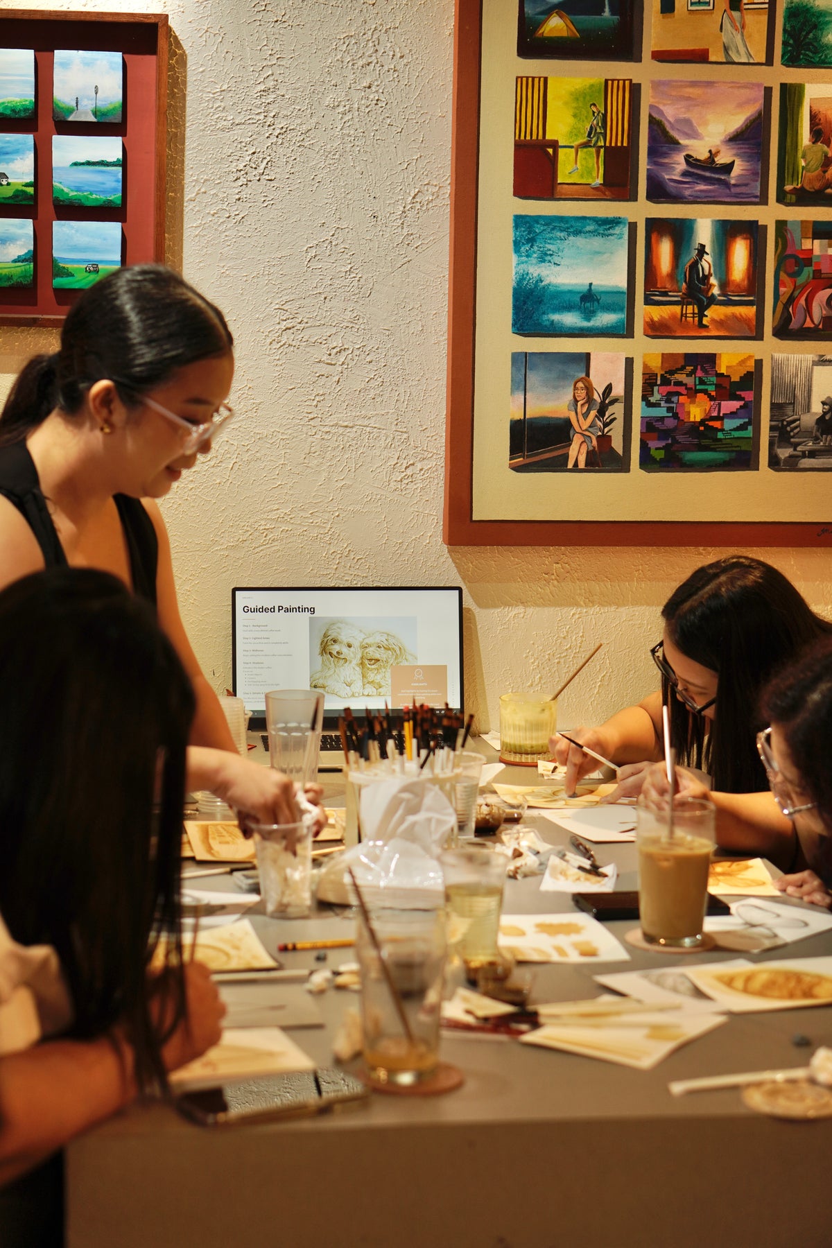 Coffee Painting Workshop