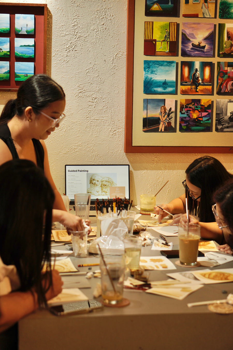 Coffee Painting Workshop