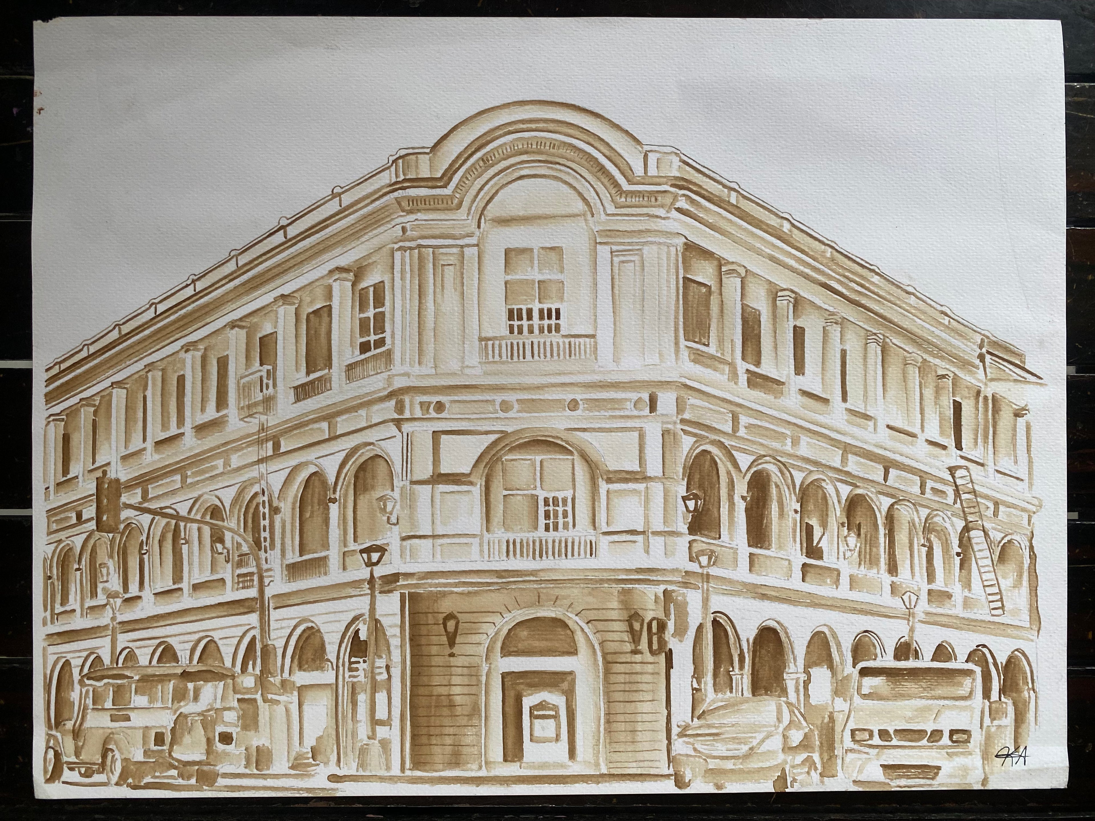 Coffee Painting Workshop