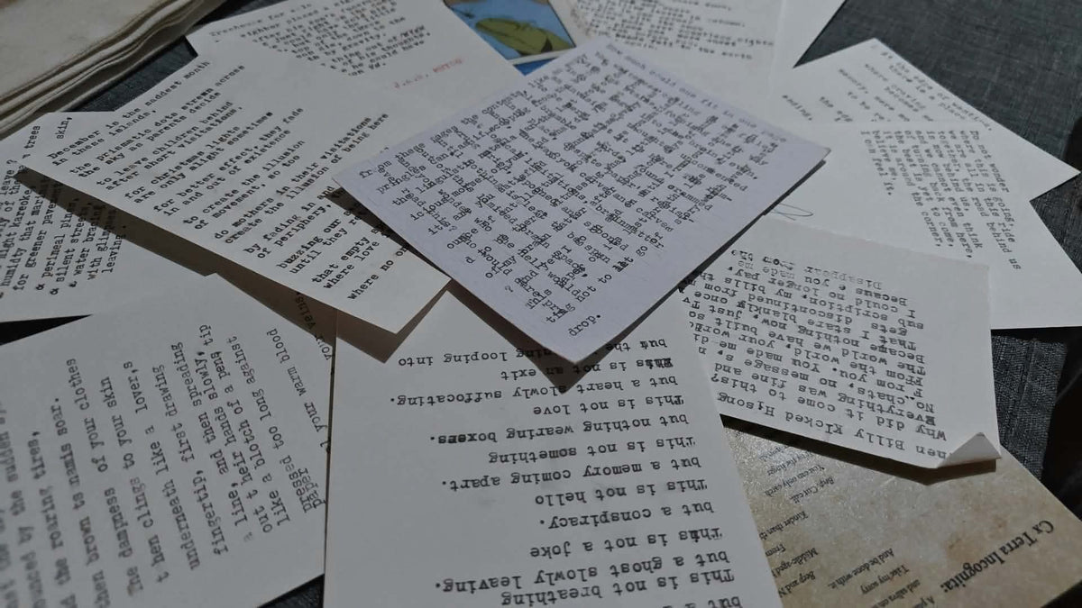 Our Pens Piercing Holes at the Sky: A Workshop on Imagery in Poetry